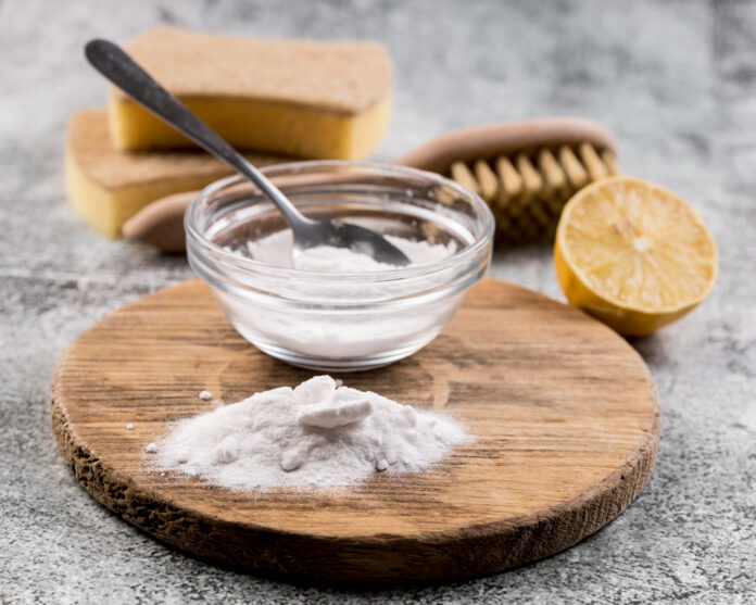 organic house cleaners with baking soda powder